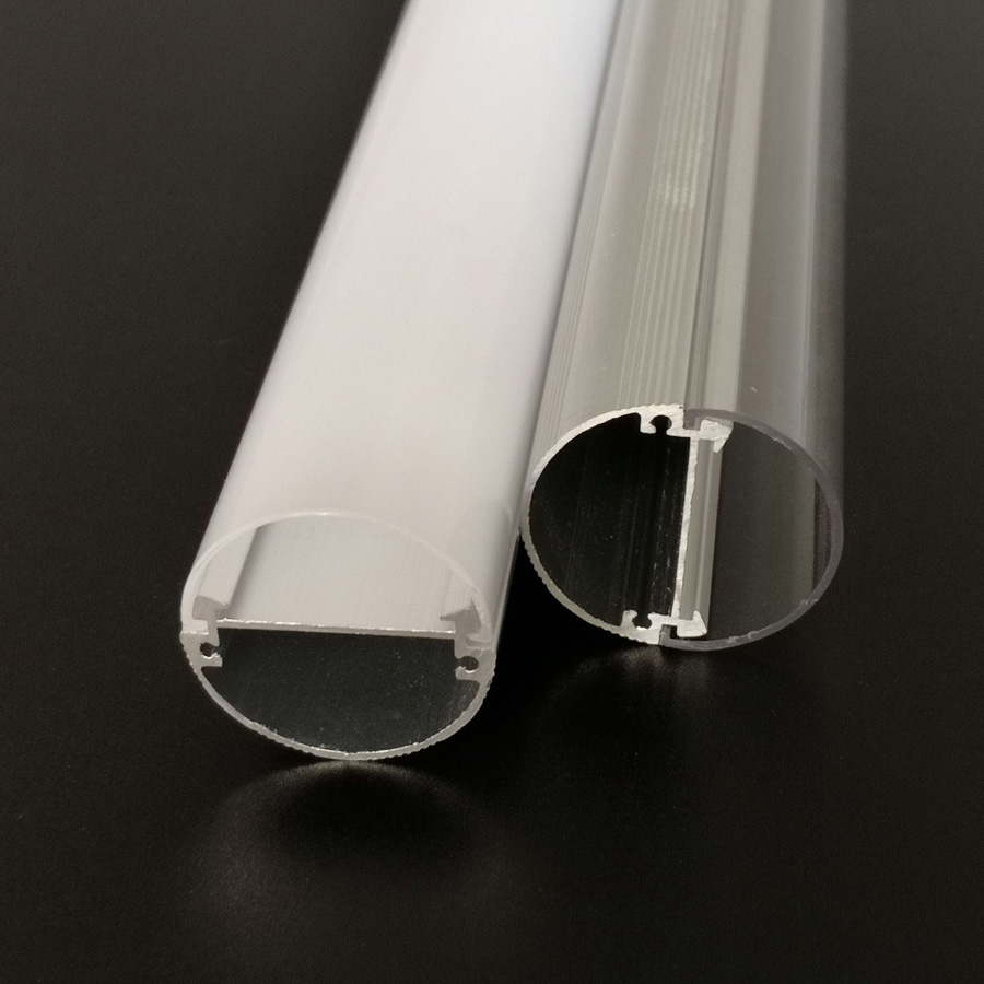 Forskellen mellem Led Aluminium Profile Shell og rustfrit stål Shell