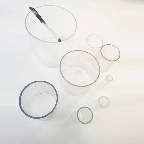 Overfladebehandling af polycarbonatrør.